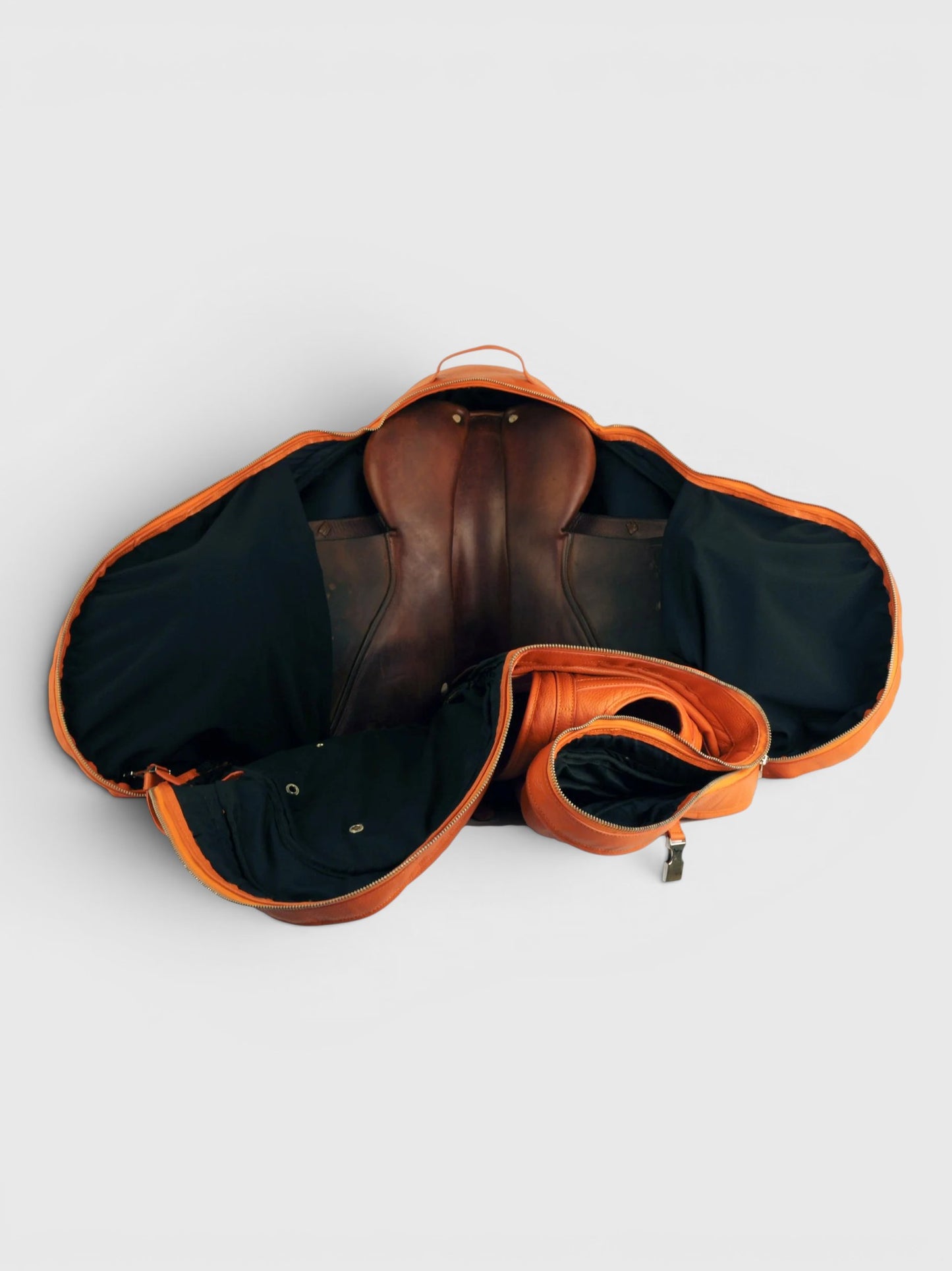 L'étalon Saddle Backpack- Orange