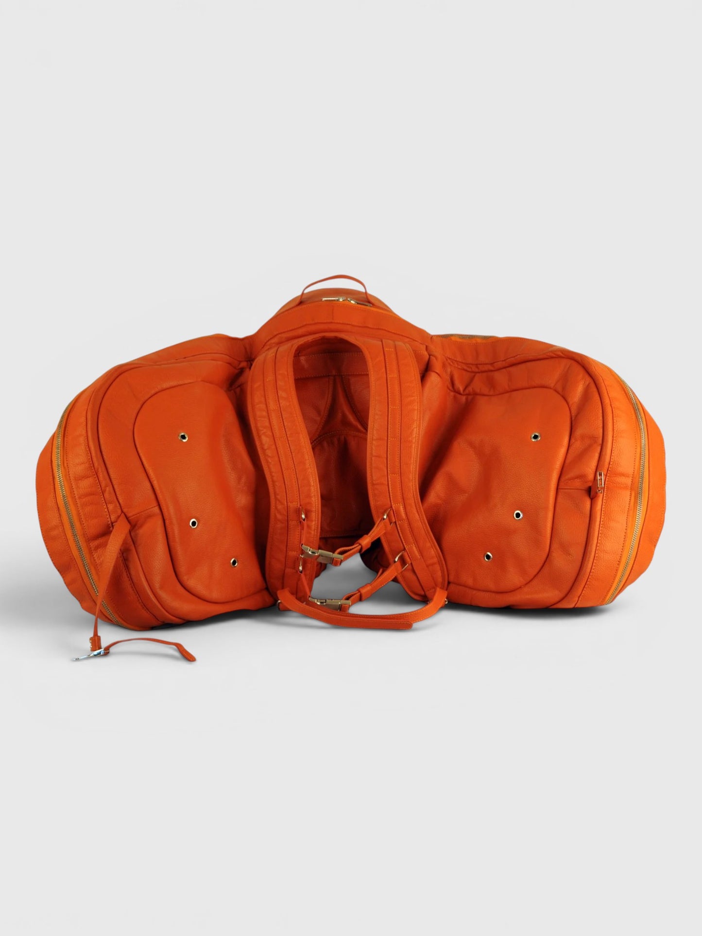 L'étalon Saddle Backpack- Orange