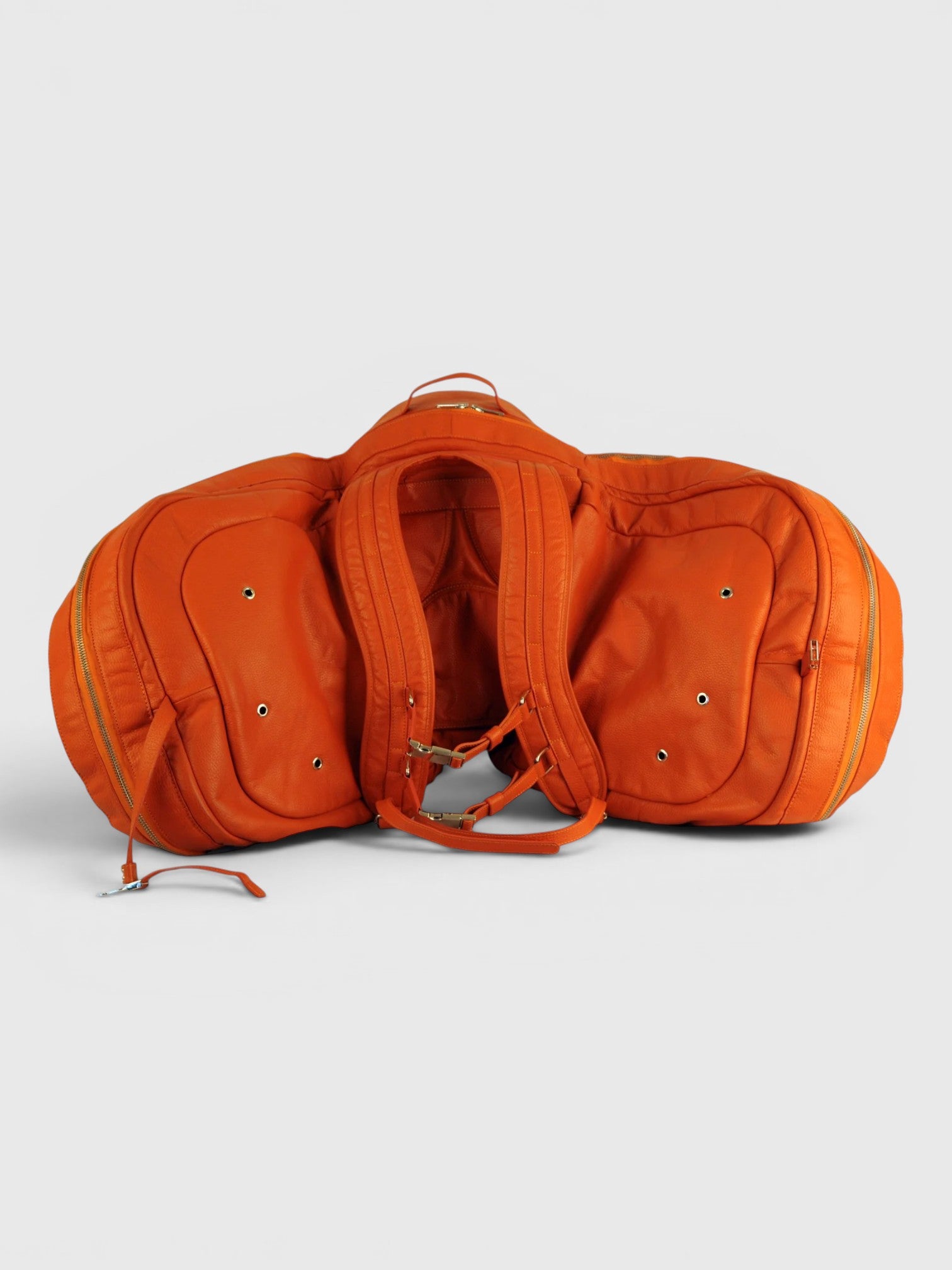 L'étalon Saddle Backpack- Orange